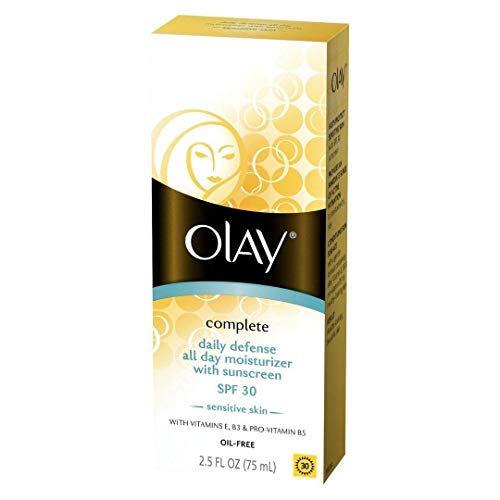 OLAY Complete 30 Defense Daily UV Moisturizer, SPF 30, Sensitive Skin 2.50 oz (Pack of 4) image 2