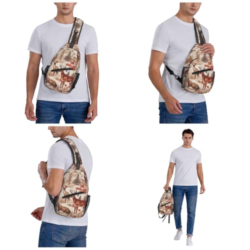 Bolso Sling para Mujeres y Hombres con Diseño Animal miniatura 6