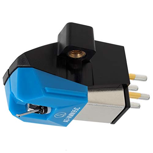 Audio-Technica AT-VM95C Dual Moving Magnet Turntable Cartridge Blue