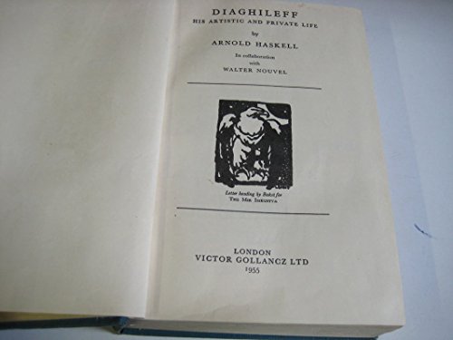 Diaghileff B0000CJ2SZ Book Cover