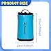 Menolana Tree Climbing Rock Climbing Gear 5L Portable Waterproof Multipurpose Arborist Rope Storage Bag Outdoor Equipment, Blue