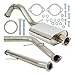 KAX Stainless Steel Cat Back Exhaust System Replacement for 2000-2005 Suburban 1500, 2001-2006 Yukon XL 1500 5.3L, 2006 Suburban 1500 5.3L, 2000 Yukon XL 1500