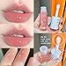 Alisesun 2Pcs Crystal Jelly Lip Oil Moisturizing Hydrating Lip Care Hydrating Lip Gloss Tinted Lip Balm, Long Lasting & Nourishing Lip Glow Oil, Non-sticky Fresh Texture