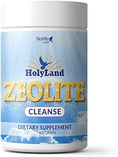 HolyLand Zeolite Cleanse | Zeolite Detox Powder (400 Gram Value Size) | Natural, Activated Clinoptilolite - Supports Energy, Mental Focus, pH Balance, Immune Defense, & Optimal Gut Health