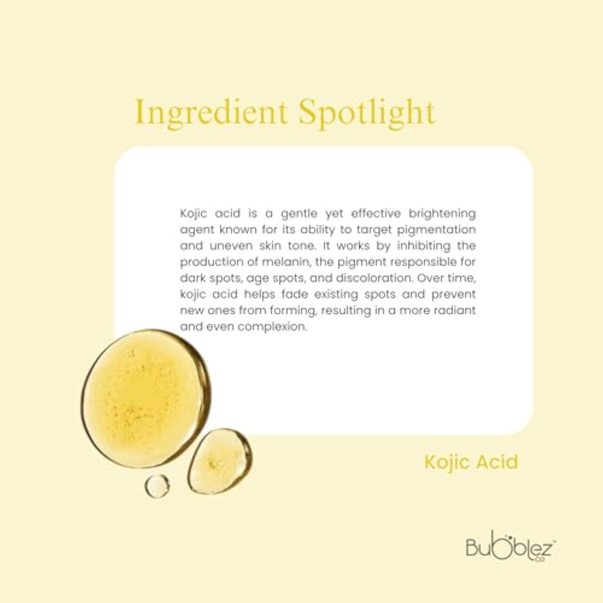 Kojic Acid 2% Soap with Vitamin C & Turmeric, Brightening
