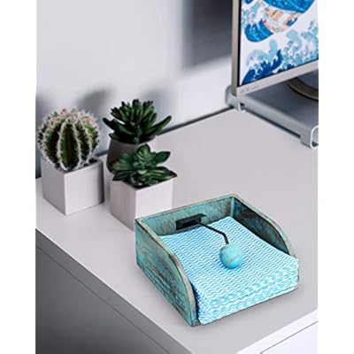 Napkin Holder | Wooden Napkin Holders for Tables Kitchen | Napkin Organizer with Weighted Arm | Modern Flat Napkin… 41BEOveS1dL. SS400