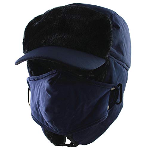Casquette coupe-vent hiver avec écharpe pour en finir avec le froid au cou