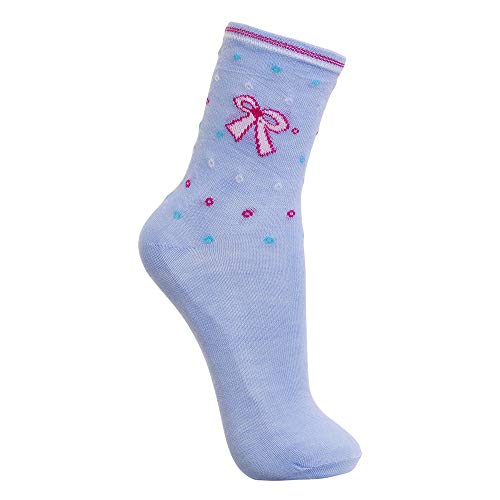 Kit 12 Pares Meias Feminina Cano Médio Estampadas Algodão Kit 12 Pares Meias Feminina Cano Médio Est