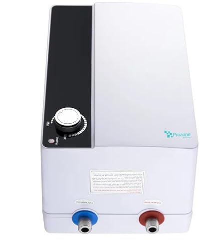 Prozone Systems 12v DC Geyser 6Litres Water Heater Works Directly From 12v Battery or 300WATTS Solar Panels(20A) With 1 Year Warranty | 200Watts Consumption