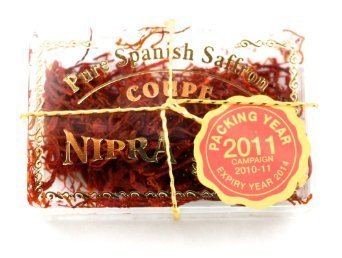 Nipra Pure Spanish Saffron Coupe 2gram ISO 3632-1-2