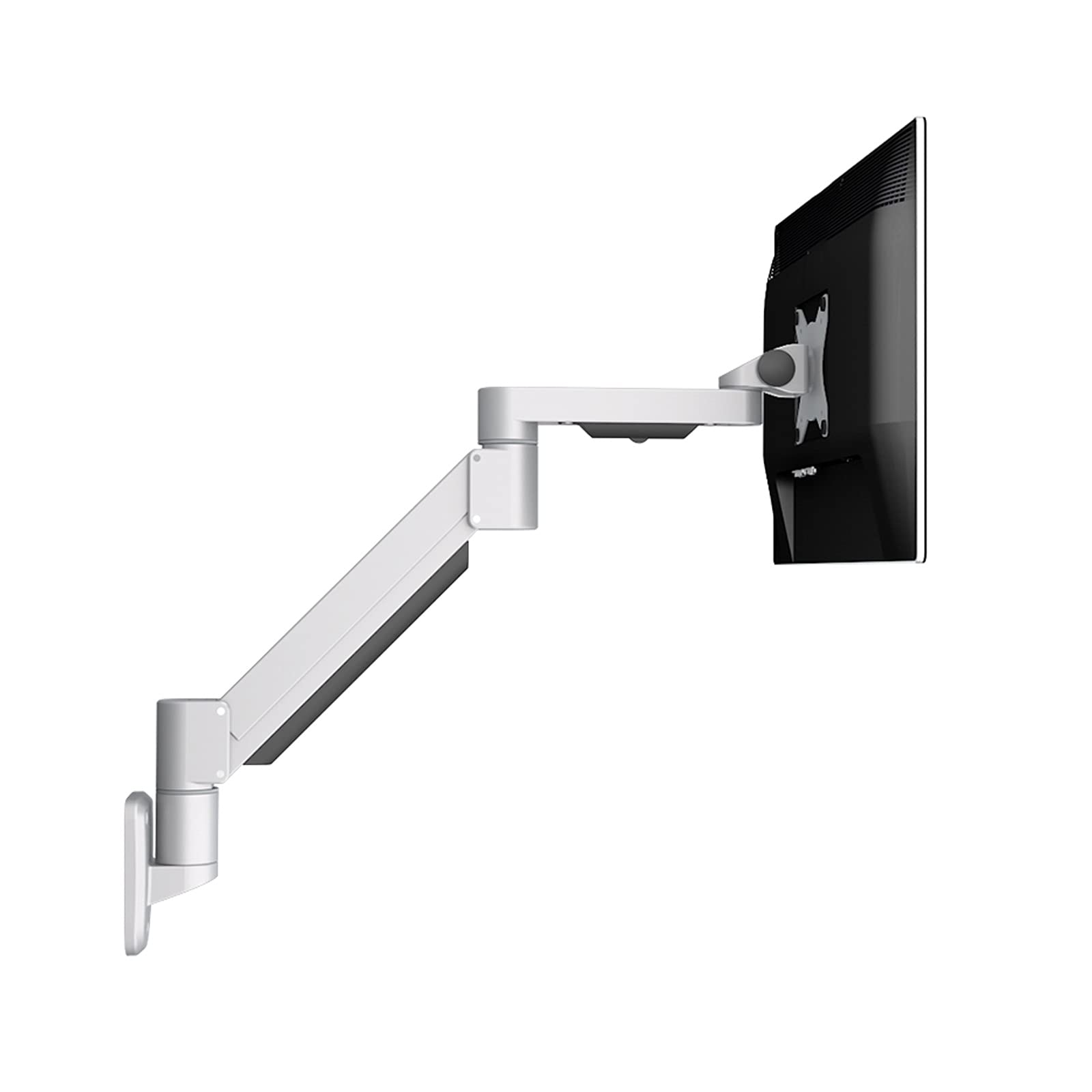 Braccio Monitor Supporto for il monitor da tavolo a monitor singolo Monitoraggio a monitoraggio a parete Monitor Braccio 22 "-30" Staffa for montaggio a parete regolabile for monitor, tiene fino a 17.