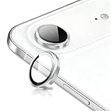 Oelrstfe Pellicola Fotocamera per iPhone 17 Air,Posteriore Obiettivo Protezione Vetro Temperato,HD Trasparente Lente Schermo,Durezza 9H Anti-graffio Ultra Resistente Camera,Argento