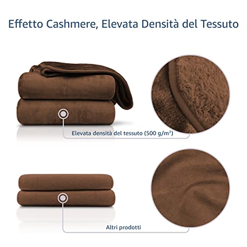 Amago Coperta, Effetto Cashmere, 220 x 240 cm