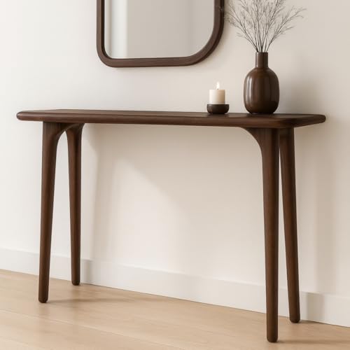 Image of 120cm Long Wooden Console Table for Living Room | Side Entrance Table for Home (120 * 30 * 77 Cm)