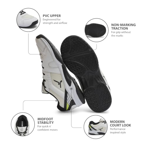 Image of Campus Men's Smash LINE Indoor Multi-Court Non-Marking Badminton Shoes