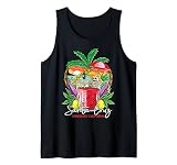 Santa Cruz California CA I Retro Santa Cruz Camiseta sin Mangas