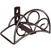 Metal Garden Hose Holder - Wall Mounted Water Hose Holder - Hose Hanger Heavy Duty for Water Hose Extension Cords Vacuum Hose bronze