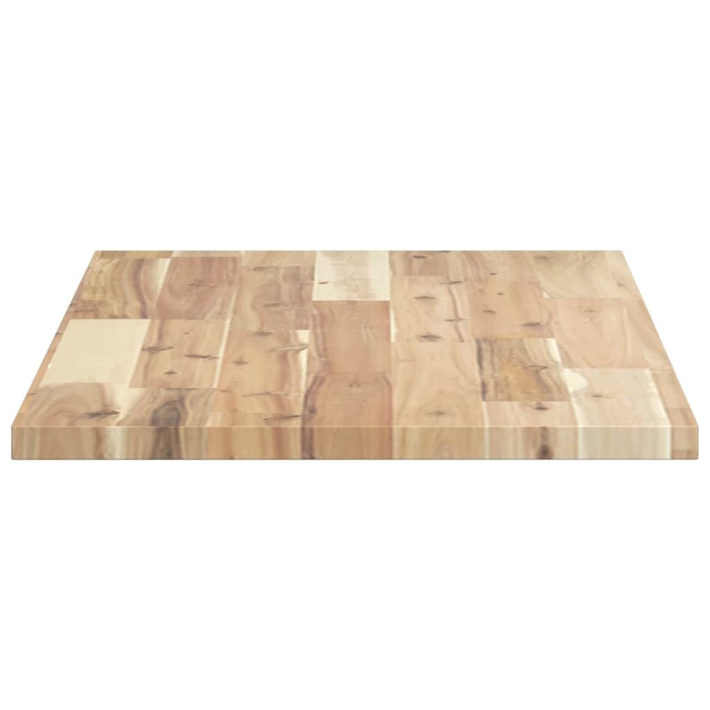 Pływające półki z drewna akacjowego 3 sztuki nieobrobione 100 x 40 x 2 cm na ścianę, praktyczne i dekoracyjne przechowywanie do kuchni łazienki salonu sypialni gabinetu garażu