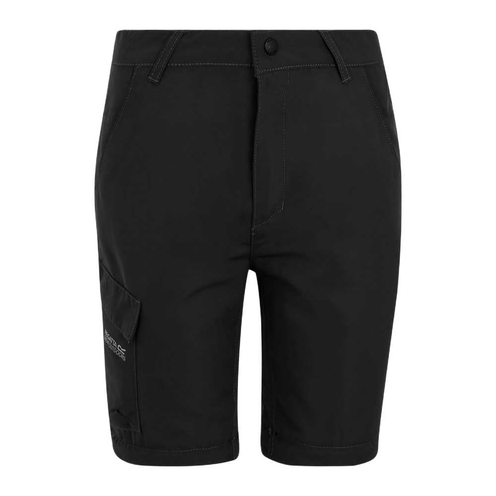 Regatta Kids Sorcer III Zip Off Trousers Convertible 2-1 Hiking Walking Pants Black