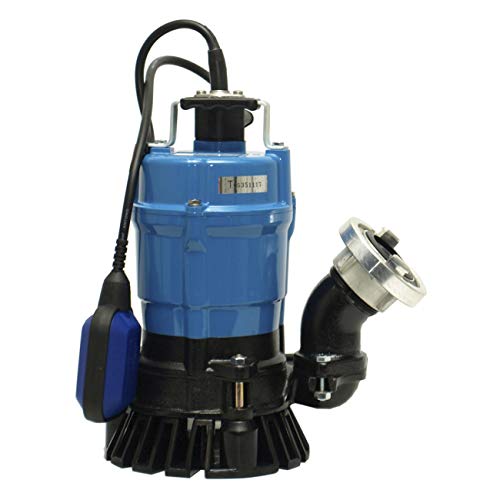 Tsurumi HSA2.4S Schmutzwasserpumpe 207 l/min, Förderhöhe 10m mit Schwimmerschalter