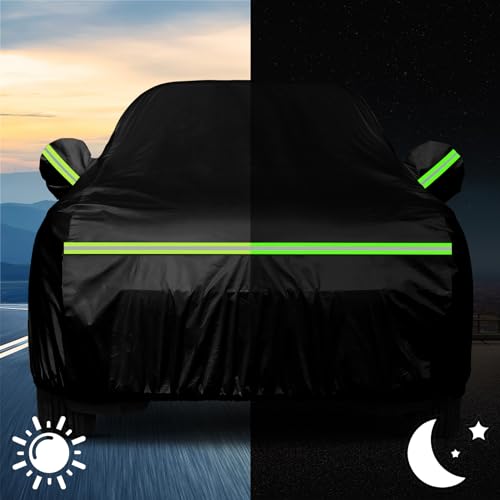 Image of Full Car Covers for 2014-2025 Mini Cooper /Cooper S /Hardtop /Clubman /Countryman 4 Door, Car Cover Waterproof Heavy Duty All-Weather Protection with Door Zipper & Storage Bag