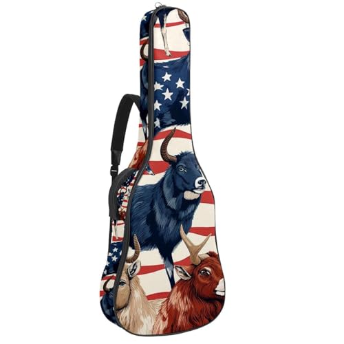Sac guitare acoustique étanche 40 42 pouces housse protection poches accessoires