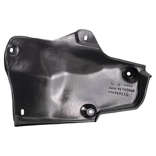 Image of TRQ Rear Driver Side Forward Quarter Panel Splash Shield Black Compatible with 2011-2014 Hyundai Sonata HY1762101