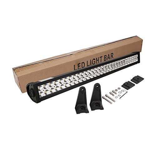 Senlips Light Bar 32” 180W Spot&Flood Led Off Road Light Bar Combo Beam Waterproof Fog Led Work Lights Driving Jeeps Boat Lamp, 1 Year Warranty #TOP4