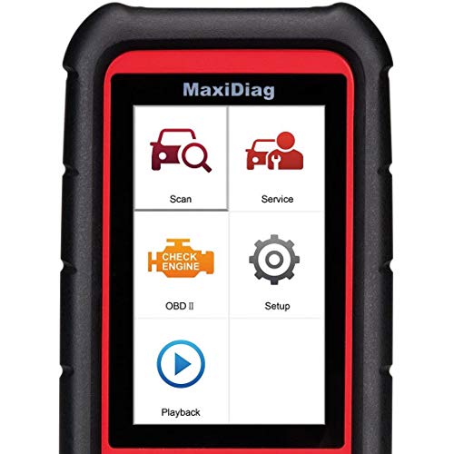 MaxiDiag MD808 Pro escáner OBDII para leer parámetros de motor Autel 5