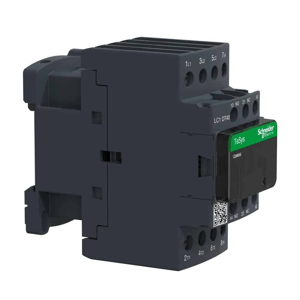 Schneider Electric LC1DT40P7 Tesys D, Contactor, 4P(4 Na) Ac-1, 440 V 40 A, Bobina 230 V Ca 50/60 Hz