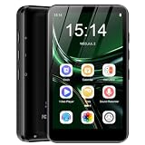 SWOFY D08 Reproductor MP3 Android 13 32GB, Ampliable hasta 1 TB (Negro)