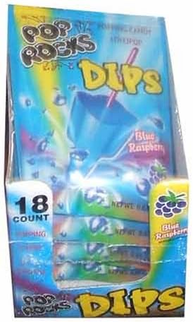 Pop Rocks Dips Blue Raspberry (18 Count)