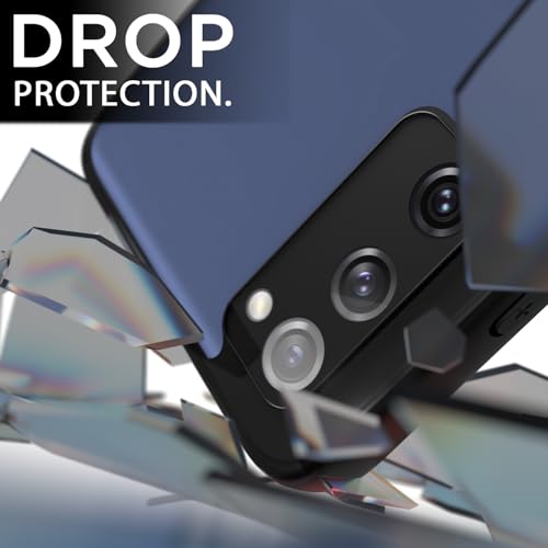 Image of Outlouders Back Cover for Samsung Galaxy S20 Fe 5G Compatible with Mag-Safe | Shockproof Design | Hard Transparent Back Case (Black Mag-Safe)