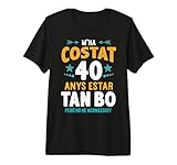 M'ha Costat 40 Anys Català Samarreta 40 Cumpleaños 40 Años Camiseta Premium