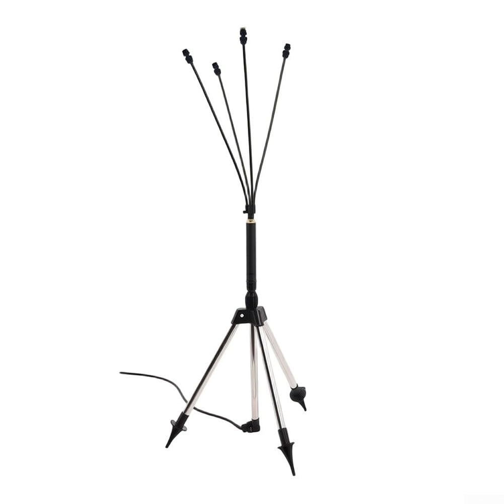 Sistema di nebulizzazione per esterni, regolabile, ugello in ottone da 1,8 m, kit per irrigatore da giardino per piscina
