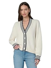 Ecru Navy Stripe Trim