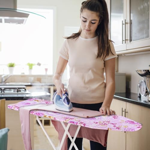 Table à repasser réglable violette Rodiuiu avec pieds pliables