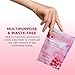 Purecrafts Massage Gel Powder 50g | Sakura Fragrance | Made in Japan | Smooth and Slippery Gel for Wellness and Relaxation | 50g Makes 1.32 Gallons/ 5 litres | Just Add Water