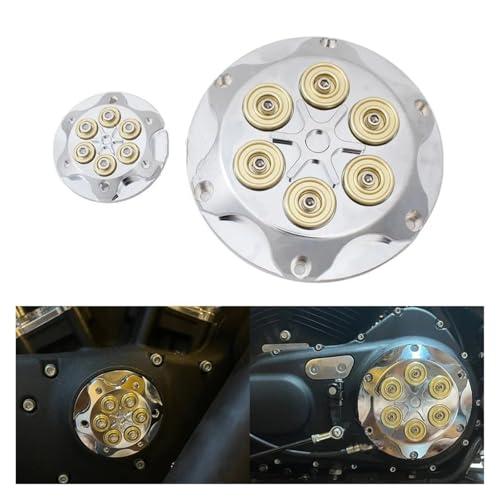 Cubierta del temporizador CNC de aluminio para Sportster XR y X48 2