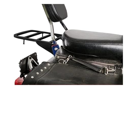 Porte-Bagages Noir Moto Solution Rangement pour Yamaha V-Star 1100 - 3
