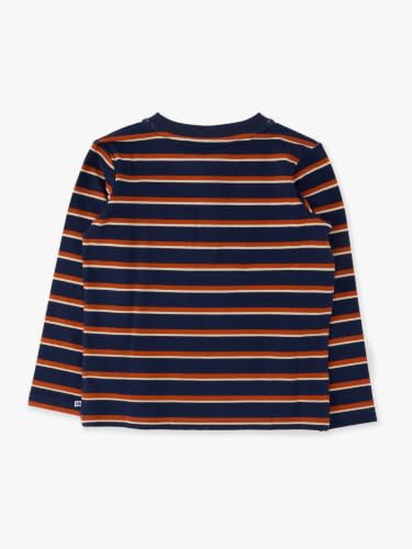 Image of RUGGEDBUTTS Baby /Toddler Boys Long Sleeve Henley Tee - Knit Henley Shirt | 4-Way Stretch Fabric, Button-Up Placket, Fade And Snag Resistant, Lightweight Unlined Design, Monogram Ready
