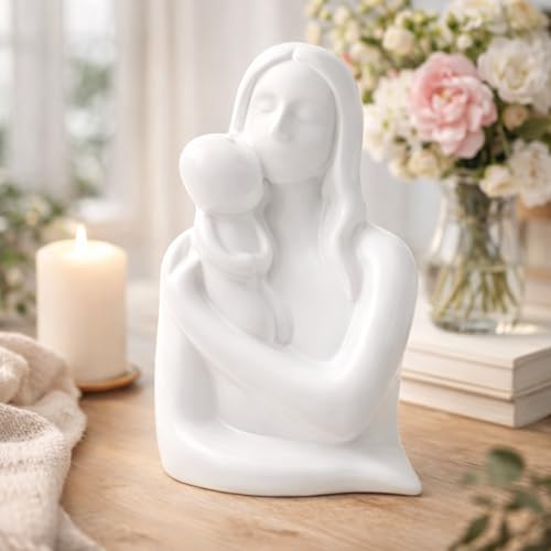 Image of CraftVatika Home Decor Mother Child Showpiece,Home Decoration Items for Living Room, Baby Mother Gift for Couple, Living Room Decoration Items,Office Desk Decorative Items,Gift for Women