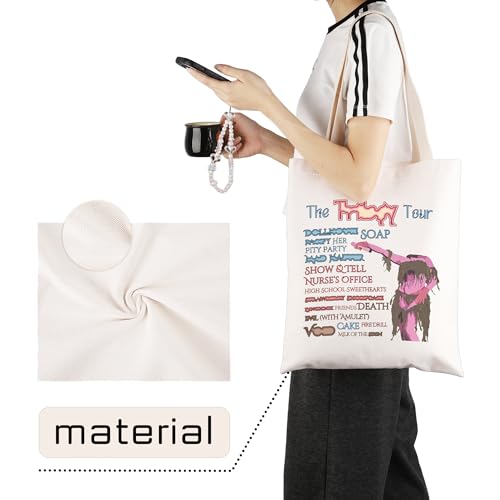 Bolso tipo tote American Singer inspirado en conciertos y álbumes de cantantes, regalo personalizado con memoria física miniatura 2