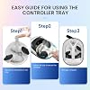sarlar SY Carrying Case for Meta Quest 3S/Quest 3/Quest 2, Accessories with VR Headset, Original Strap, Controllers, Portable Protection Hard Case with Odor-Free Material for Travel and Home Storage