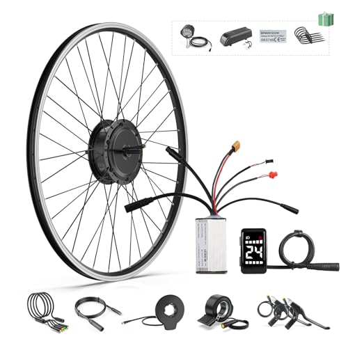 BAFANG Ebike Conversion Kit,48V500W Front Hub Motor Kit with DZ40