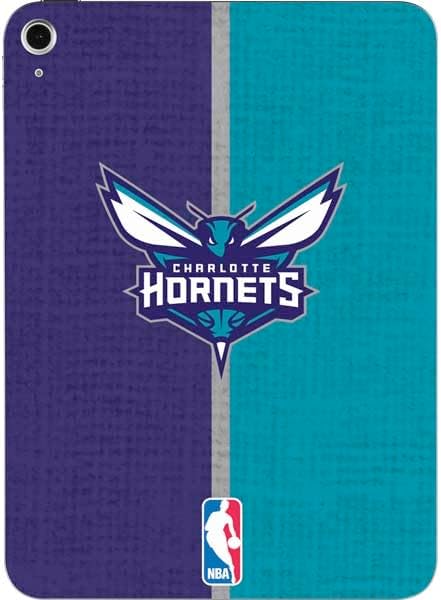 Skinit Decal Tablet Skin Compatible with iPad 11th Gen (2025) - Officially Licensed NBA Charlotte Hornets Canvas Design