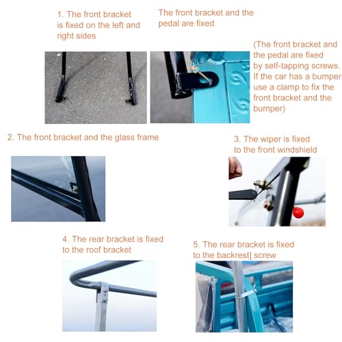 Cubierta de triciclo para proteccion para todas las estaciones de 100 cm 7