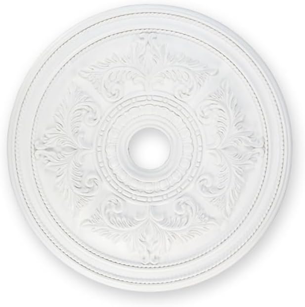 Miniatura 9 de Livex Lighting 8210-30 Medallón de techo, bronce griego agrietado, mediano