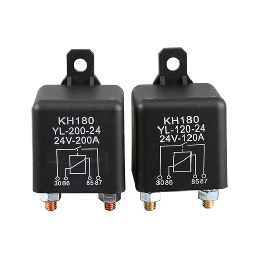 Relé automotriz KH180YL para solucionar caídas de tensión en DC24V 120A