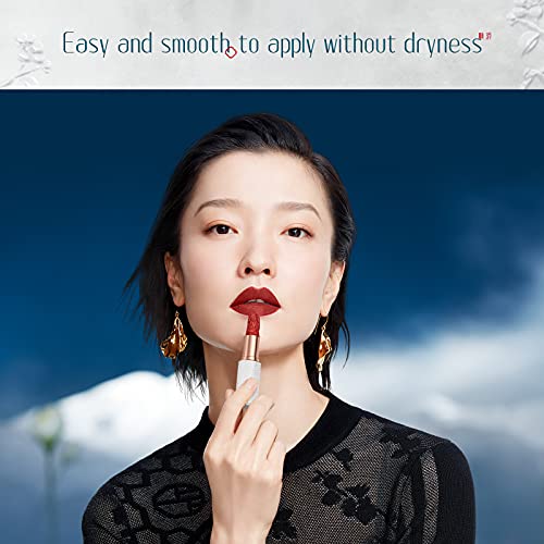 Florasis Blooming Rouge Porcelain Lipstick M302 Kidney Bean Red #TOP3